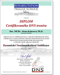 DIPLOM DNS certifikovaného trenéra