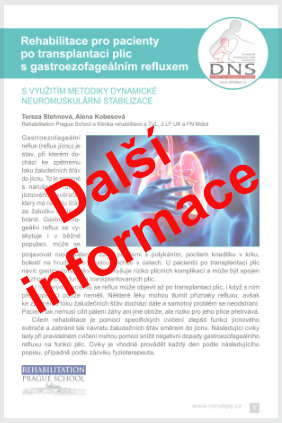 Rehabilitace pro pacienty po transplantaci plic