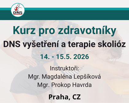DNS vyšetření a terapie skolióz 