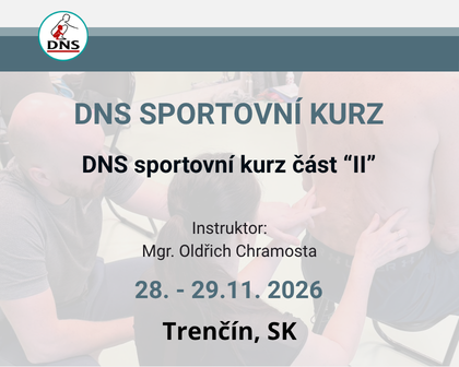 DNS Sportovní kurz II – rozšiřte své dovednosti v Trenčíně